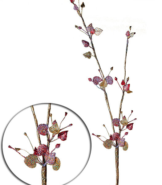 Κλαρί Berries Ροζ/Χρυσό 70cm