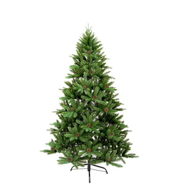 Χριστουγεννιάτικο Δέντρο SWISS PINE & κουκουνάρια 180cm