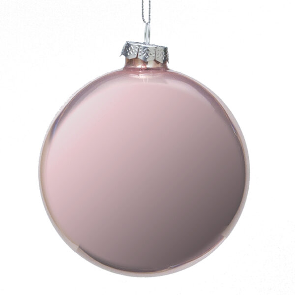 Glass Ball Pearl Pink