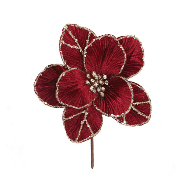 Velvet Magnolia pick  Burgundy