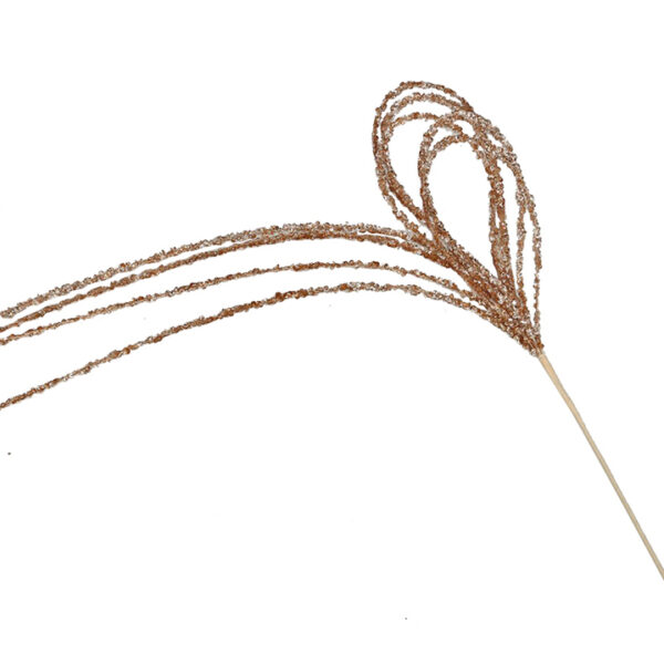 Beaded bow spray Rose/Gold