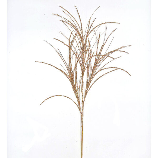 Deco grass spray Rose/Gold