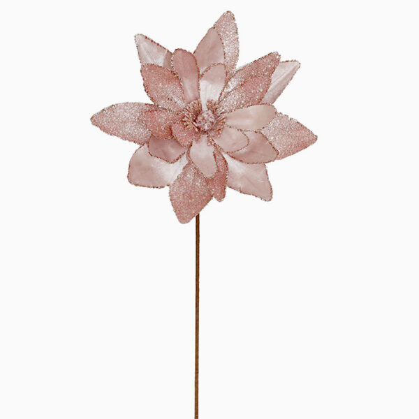 Gilttered Magnolia Antique Pink