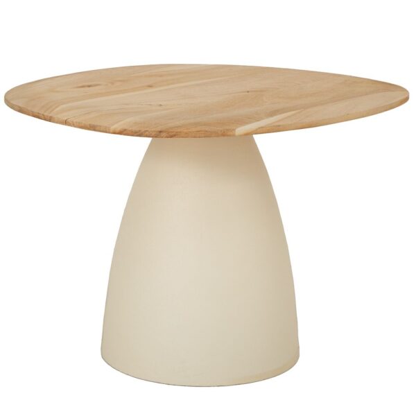 OFF WHITE MUSHROOM ΒΟΗΘΗΤΙΚΟ ΤΡΑΠΕΖΙ