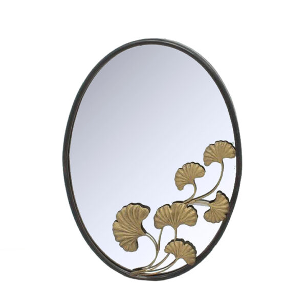 Μεταλλικός καθρέπτης οβάλ