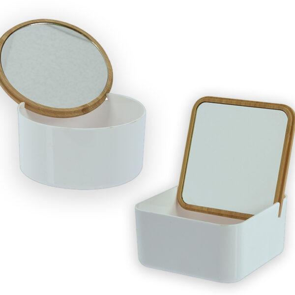 Καθρέπτης make up με organizer σε 2 σχ.