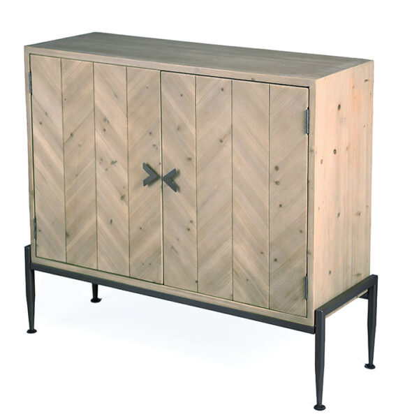 Μπουφές σχ.ψαροκόκκαλο 2πορτάκια100cm