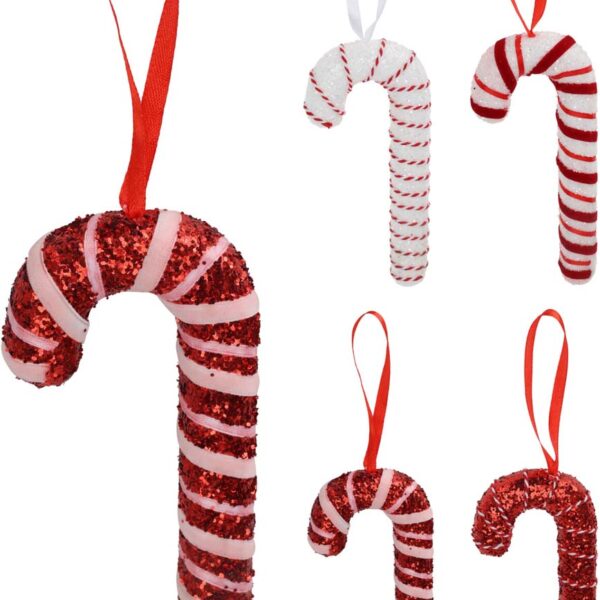 JK Home Décor - Flock Lollipops 17cm 4Ass