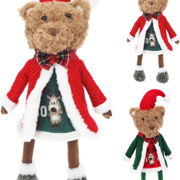 JK Home Décor - Bear from Fabric 70cm 2Ass