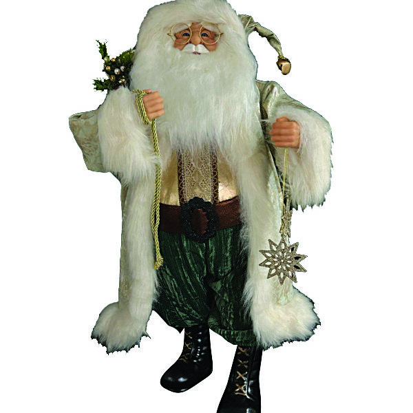 JK Home Décor - Santa Claus in Green 86x30cm