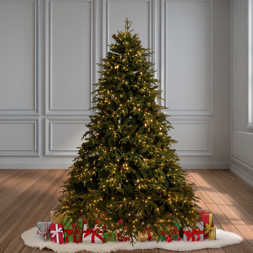 ΔΕΝΔΡΟ PRE LIT FRANKLIN FIR 210ΕΚ ΜΕ 1500 RGB LED ΛΕΥΚΑ & ΠΟΛΥΧΡΩΜΑ ΛΑΜΠΑΚΙΑ